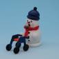 Rollator Schneemann beim Einkaufen Mini-R�ucherm�nnchen Sammleraktion