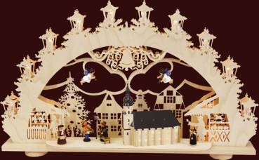 3D-Lichterbogen Altst�dter Weihnachtsmarkt