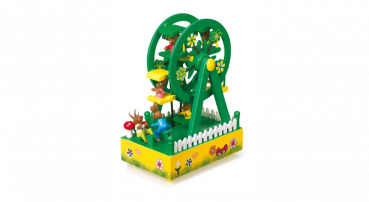Spieluhr Riesenrad Osterhasen Echtholz