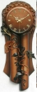 wanduhr leder gross