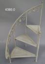 Blumentreppe Landhaus Wendeltreppe 95 cm hoch