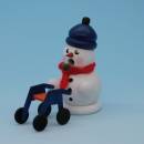 Rollator Schneemann beim Einkaufen Mini-R�ucherm�nnchen Sammleraktion