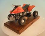 R�uchermotorrad f�r rocker geschenk