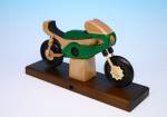 raeuchermottorad bikergeschenk rennmaschiene MZ touring