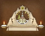 Teelichter Lichterbogen Halter erzgebirgisch