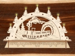 LED-Schwibbogen "Lokomotive" - 27cm