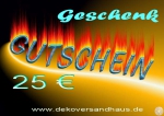 Geschenkgutschein Warengutschein