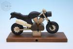 bikergeschenk r�uchermotorrad top schwarz
