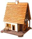 R�ucherhaus Wasserm�hle filigrane Erzgebirgskunst