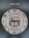 wanduhr route 66 nostalgie geschenketipp