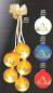 Preview: Glaskugelschmuck Winterwald verschiedene Farben