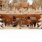 Preview: beleuchtete Schwibbogenbank mit Miniaturfiguren