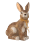 Preview: Hase natürliches Braun mit ausgestellten Ohren