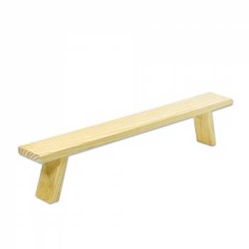 Schwibbogenbank /Erhöhung natur verschiedene Größen