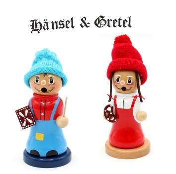 Räucherfiguren Hänsel und Gretel, märchenhafte Figuren