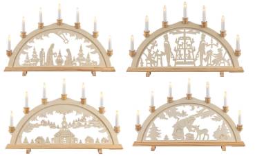Lichterbogen traditionell 4 verschiedene Motive