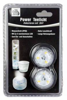 Teelichte LED warmweiss