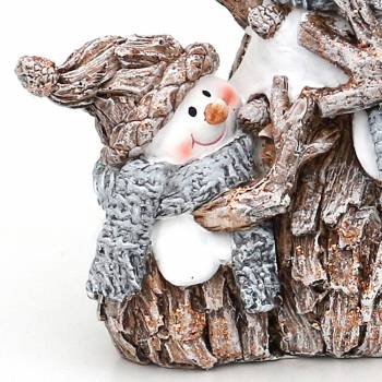 schneekind poly schneemann polyresin