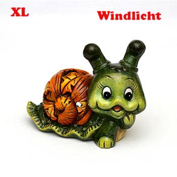 windlicht keramik schnecke susi