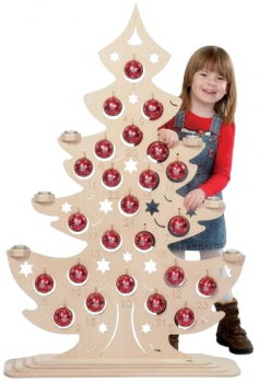 XXL Adventskalender Weihnachtkalender Baum