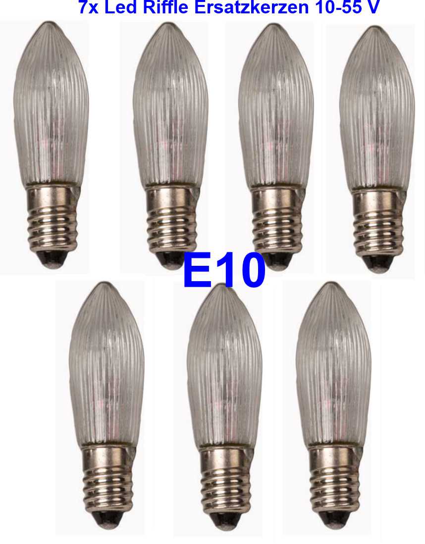 Umrüstkerzen 7x LED