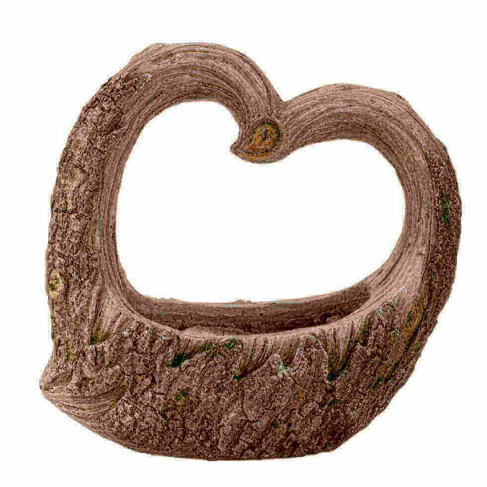 Pflanzschale Pflanztopf Herz Gartendeko