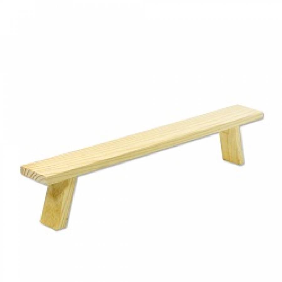 Schwibbogenbank /Erhöhung natur verschiedene Größen