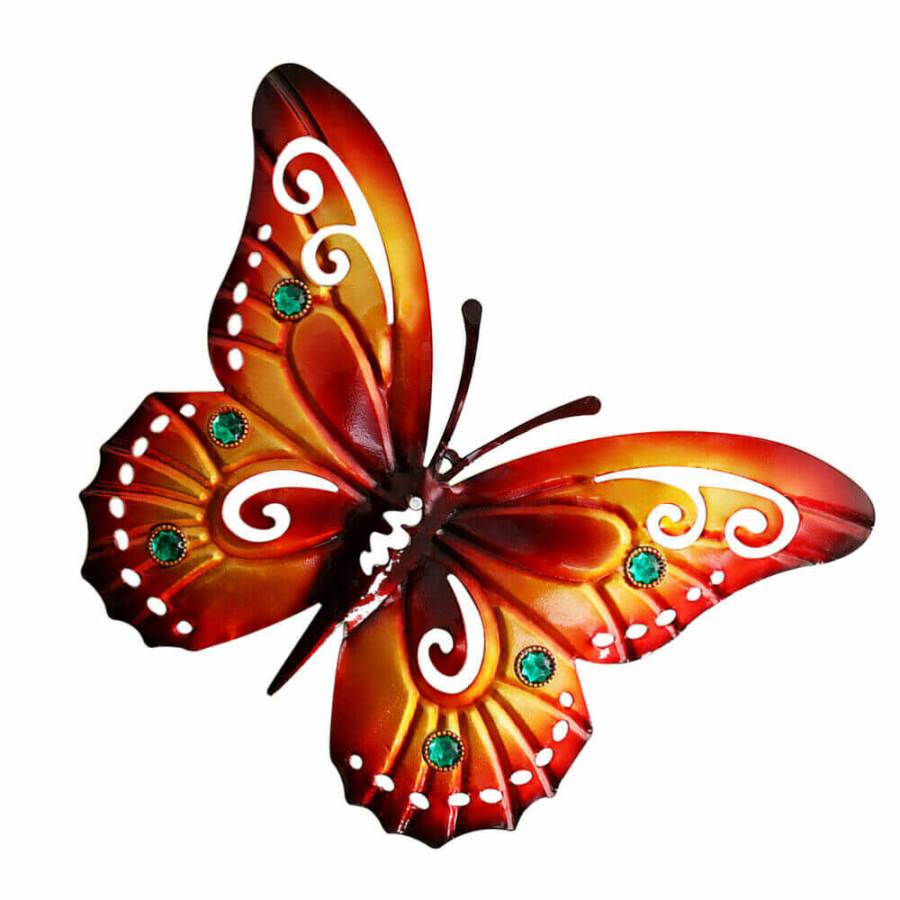 Wanddekoration Schmetterling individuelle Anbringungsweise