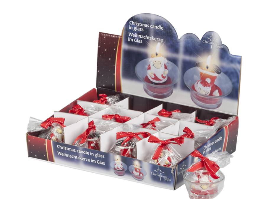 Weihnachtsmänner-im-roten-Mantel-einer-steht-aufrecht-der-andere-steht-auf-dem-Kopf