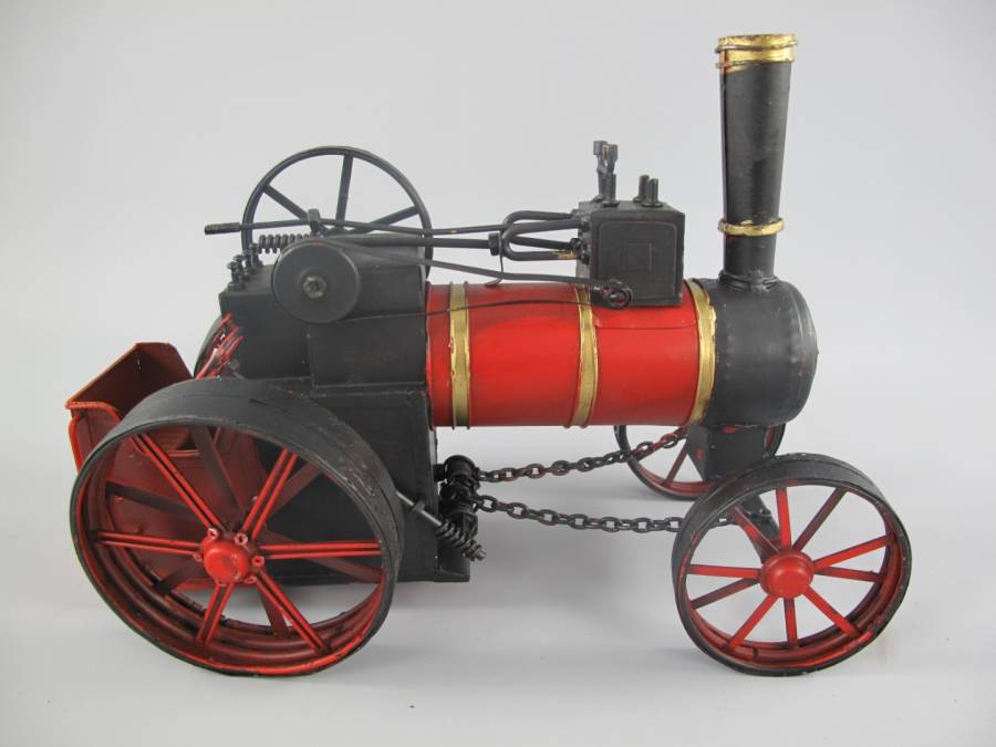 traktor blech farbig neu
