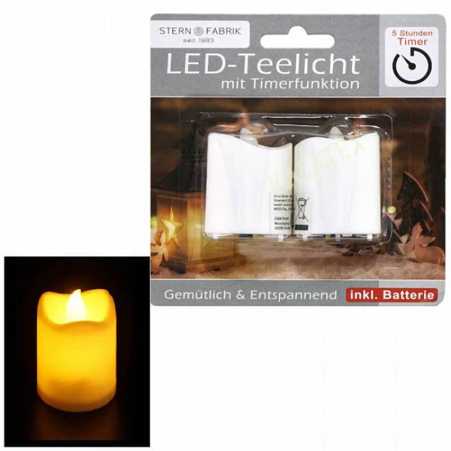 LED Kerzen Umweltfreundlich und sicher batteriebetrieben