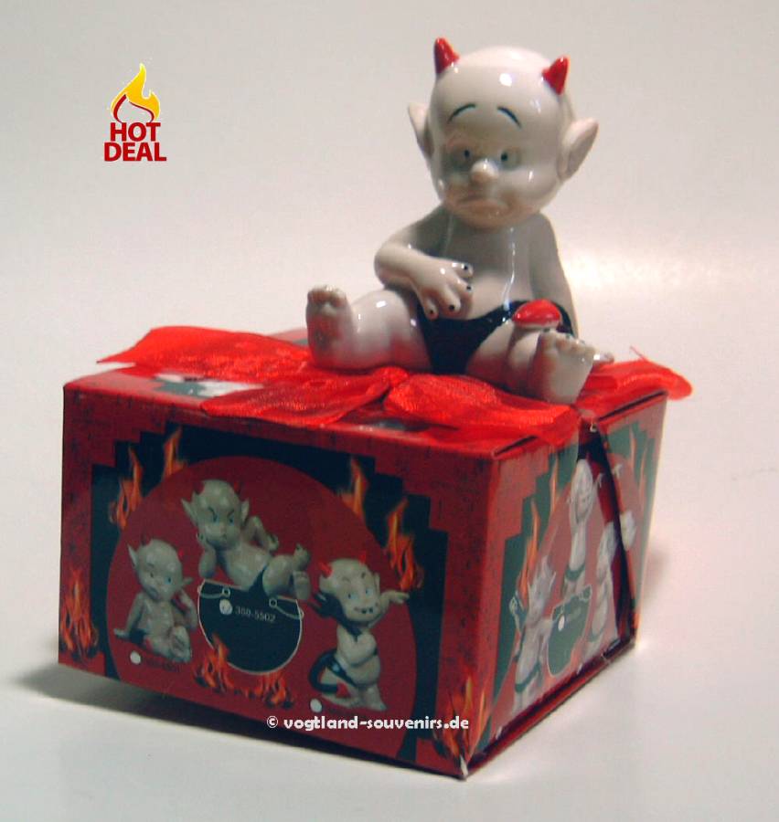 geschenkidee teufel porzellsn