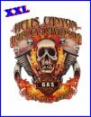 Wandschild gestanzt Hells Canyon Harley Fans