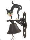 Nostalgische-Guß-Glocke Motiv "Katze Krummbuckel"