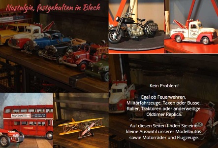 Blechautos und Motorräder als Sammlerstücke Blechautos und Motorräder als Sammlerstücke