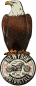 Preview: XXLWandschild mit Adler Emblem