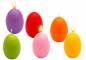 Mobile Preview: Eierkerzen Osterkerzen im 6 er Set Discountpreis gemischte Farben