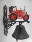 Mobile Preview: haustürglocke traktor rot