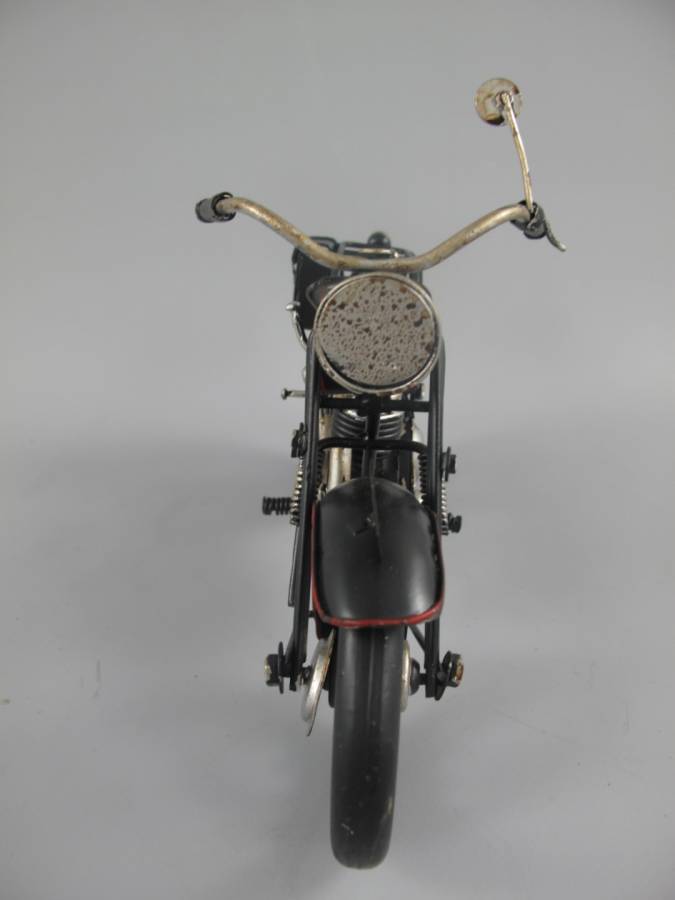 Motorrad Antik Blechmotorrad im Nostalgiestil