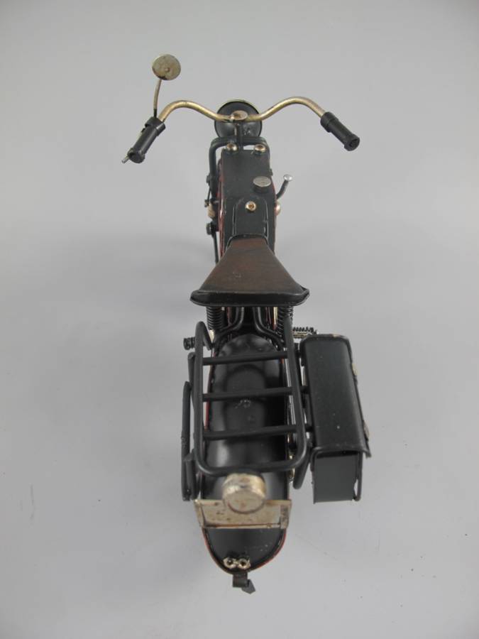 Motorrad Antik Blechmotorrad im Nostalgiestil