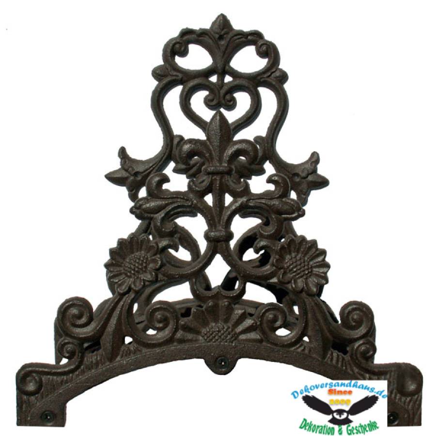 Nostalgie Schlauchhalter Gartenschlauchhalter Gusseisen Antik